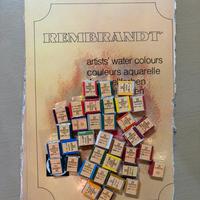 Acquerelli vintage Rembrandt Talens
