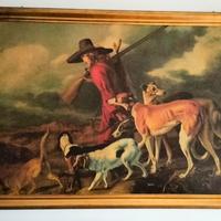 QUADRO IL CACCIATORE XVII SEC 