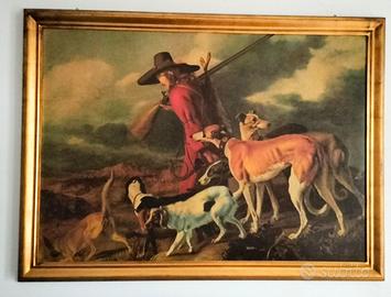 QUADRO IL CACCIATORE XVII SEC 