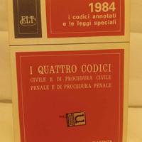 I QUATTRO CODICI - CIVILE E PENALE