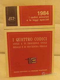 I QUATTRO CODICI - CIVILE E PENALE