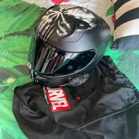 Casco rpha 11 marvel punisher + interfono