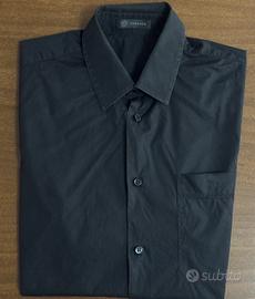Camicia Versace Nera Basic