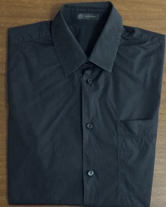 Camicia Versace Nera Basic