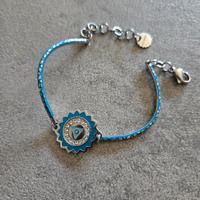 Braccialetto blu chakra