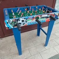 Calcio balilla calcetto in legno per bambini