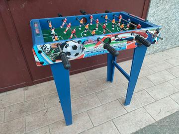 Calcio balilla calcetto in legno per bambini