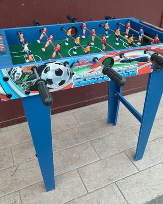 Calcio balilla calcetto in legno per bambini