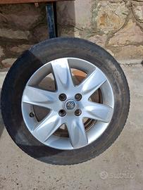 2 CERCHI IN LEGA R15 ORIGINALI NISSAN MICRA 2004