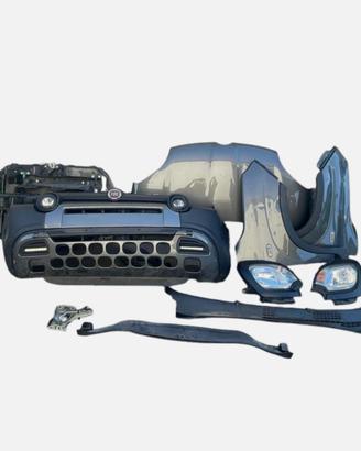 Musata anteriore Fiat 500 hybrid cross