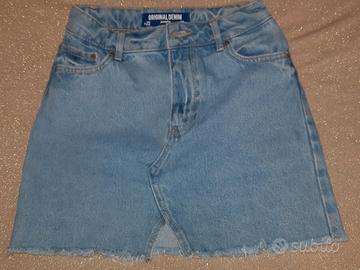 Gonna di Jeans Mini Jennyfer Original Denim