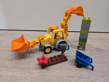 lego duplo 10811 escavatore usato