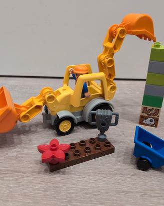 lego duplo 10811 escavatore usato