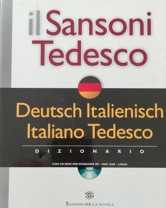 Dizionario Sansoni italiano tedesco