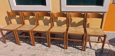 6 sedie da Cucina P.ari Nuove!!