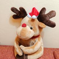 Peluches renna natalizia