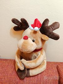 Peluches renna natalizia
