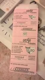 Bustine vintage da orologeria/oreficeria MAI USATE
