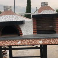 Forno - Barbecue in refrattario - Arredo giardino