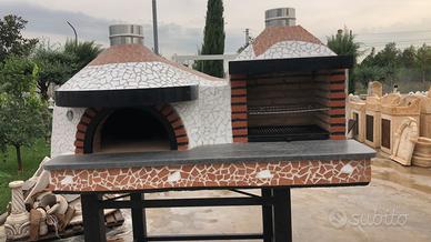 Forno - Barbecue in refrattario - Arredo giardino