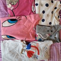 Magliette lunghe da bimba