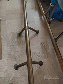 Poggiapiedi bar/pub vintage  in OTTONE