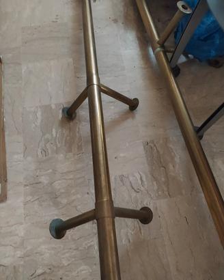 Poggiapiedi bar/pub vintage  in OTTONE