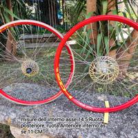 coppia di ruote per MTB 26X190X200