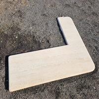 pianale in marmo angolare cucina soggiorno 