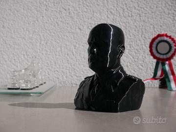 MUSSOLINI Benito busto "NERO ASSOLUTO" | MERANO3D
