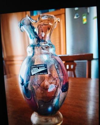Vaso vintage di Murano