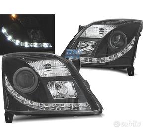 FARI OPEL VECTRA C 02-05 TRU DRL FONDO NERO