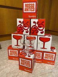 Coppe da aperitivo “Rosso Antico”