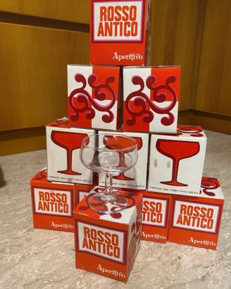 Coppe da aperitivo “Rosso Antico”
