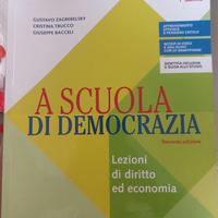 libro diritto ed economia "A scuola di democrazia"