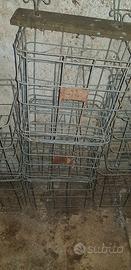 ceste in ferro per bottiglioni da 2 litri