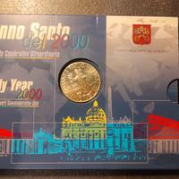 2000 Lire Vaticano Anno 2000 - Giubileo - FDC