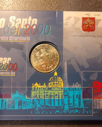 2000 Lire Vaticano Anno 2000 - Giubileo - FDC