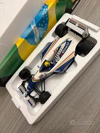 Modellino Ayrton Senna Minichamps/LANG