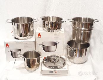 Alessi Pots & Pans Ø20 cm Set, Vari con induzione