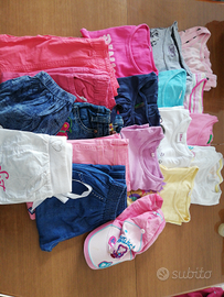 Lotto bimba estivo 8 anni (19 pezzi)