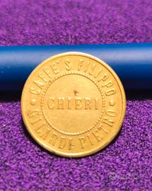 Gettone Caffe san Filippo Chieri - Gilardi Pietro