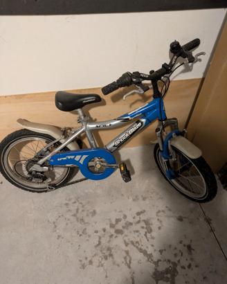 Mountainbike bambini shock blaze in Aluminio shima