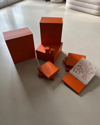 Scatole Hermès originali vuote – varie dimensioni