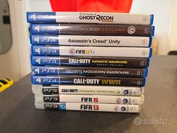 Giochi ps3 e ps4.