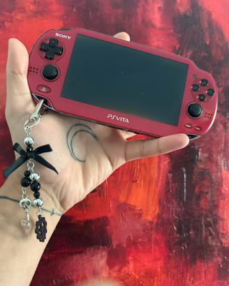 Ps vita oled giapponese cosmic red