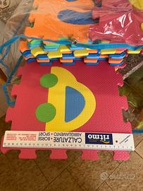 Tappeto gioco gomma bambini