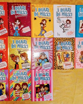 13 libri della serie "I diari di Nikki" a 60 €
