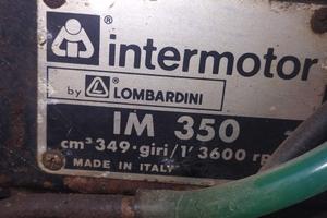 motocoltivatore Lombardini im 350.
