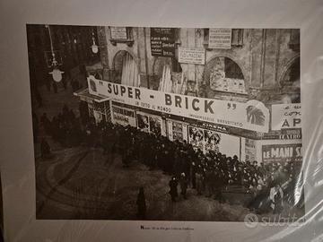 riproduzione vecchia Foto Galleria Milano